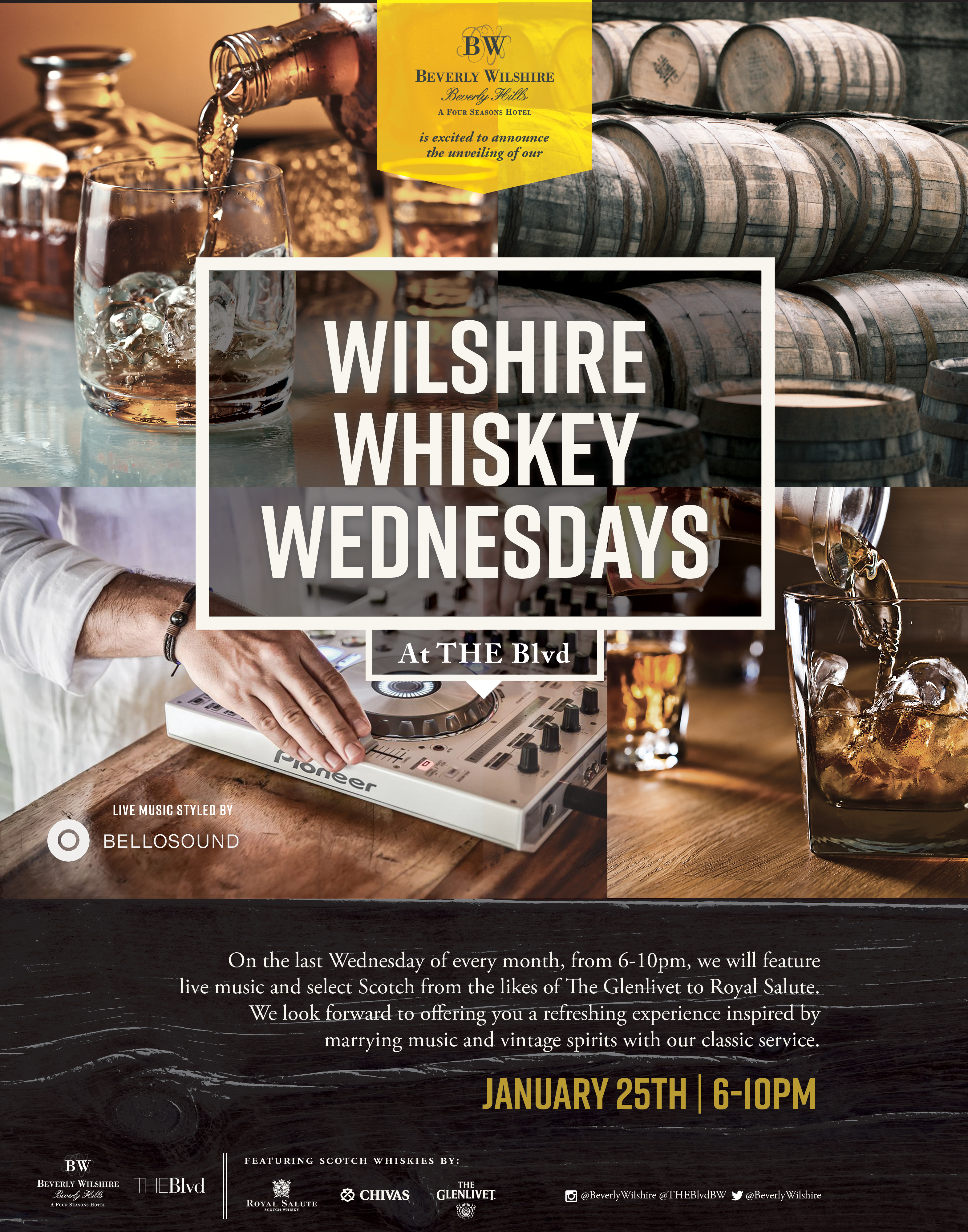 WHILSHIRE WHISKEY WEDNESDAYS WITH BELLOSOUND